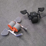 Maxbell Elbow Support Ab Rollers Wheel Home Gym Ab Machine Training Abdominal Muscle Orange