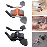 Maxbell Elbow Support Ab Rollers Wheel Home Gym Ab Machine Training Abdominal Muscle Orange