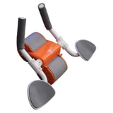 Maxbell Elbow Support Ab Rollers Wheel Home Gym Ab Machine Training Abdominal Muscle Orange