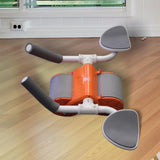 Maxbell Elbow Support Ab Rollers Wheel Home Gym Ab Machine Training Abdominal Muscle Orange