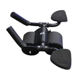 Maxbell Elbow Support Ab Rollers Wheel Home Gym Ab Machine Training Abdominal Muscle Black