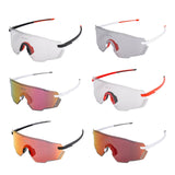 Maxbell Outdoor Cycling Glasses Sports Sunglasses Eye Protection for Fishing Hiking White
