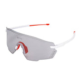 Maxbell Outdoor Cycling Glasses Sports Sunglasses Eye Protection for Fishing Hiking White