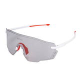 Maxbell Outdoor Cycling Glasses Sports Sunglasses Eye Protection for Fishing Hiking White