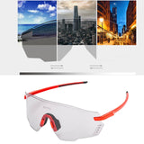 Maxbell Outdoor Cycling Glasses Sports Sunglasses Eye Protection for Fishing Hiking Red