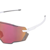 Maxbell Outdoor Cycling Glasses Sports Sunglasses Eye Protection for Fishing Hiking White Pink