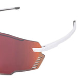 Maxbell Outdoor Cycling Glasses Sports Sunglasses Eye Protection for Fishing Hiking White and Red
