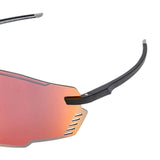 Maxbell Outdoor Cycling Glasses Sports Sunglasses Eye Protection for Fishing Hiking Black Red