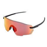 Maxbell Outdoor Cycling Glasses Sports Sunglasses Eye Protection for Fishing Hiking Black Red