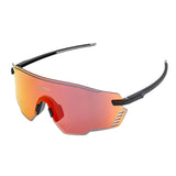 Maxbell Outdoor Cycling Glasses Sports Sunglasses Eye Protection for Fishing Hiking Black Red