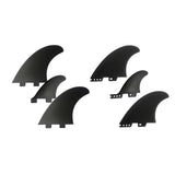 Maxbell 3Pcs Surfboard Fin Quick Release Surfing Fin for Accessory without Hole