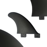 Maxbell 3Pcs Surfboard Fin Quick Release Surfing Fin for Accessory without Hole