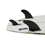 Maxbell 3Pcs Surfboard Fin Quick Release Surfing Fin for Accessory with Hole