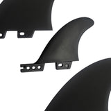 Maxbell 3Pcs Surfboard Fin Quick Release Surfing Fin for Accessory with Hole