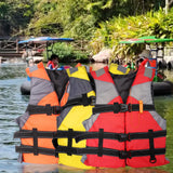 Maxbell Youth Life Jacket Vest Adjustable Strap Waistcoat for Ski Surfing Children Orange
