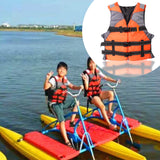Maxbell Youth Life Jacket Vest Adjustable Strap Waistcoat for Ski Surfing Children Orange