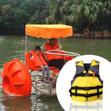 Maxbell Youth Life Jacket Vest Adjustable Strap Waistcoat for Ski Surfing Children Yellow