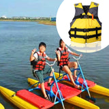 Maxbell Youth Life Jacket Vest Adjustable Strap Waistcoat for Ski Surfing Children Yellow