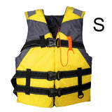 Maxbell Youth Life Jacket Vest Adjustable Strap Waistcoat for Ski Surfing Children Yellow