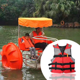 Maxbell Youth Life Jacket Vest Adjustable Strap Waistcoat for Ski Surfing Children Red