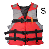 Maxbell Youth Life Jacket Vest Adjustable Strap Waistcoat for Ski Surfing Children Red