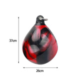 Maxbell Water Punch Bag Hanging Water Fillable Leakproof Speed Bag Punching Bag Red