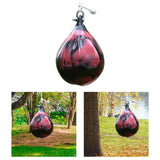 Maxbell Water Punch Bag Hanging Water Fillable Leakproof Speed Bag Punching Bag Red