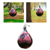 Maxbell Water Punch Bag Hanging Water Fillable Leakproof Speed Bag Punching Bag Red