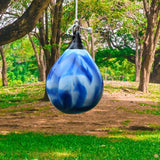 Maxbell Water Punch Bag Hanging Water Fillable Leakproof Speed Bag Punching Bag Blue