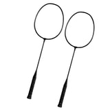Maxbell 2x Professional Badminton Rackets Set Playing for Outdoor Lawn Training