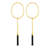 Maxbell 2x Professional Badminton Rackets Set Playing for Outdoor Lawn Training
