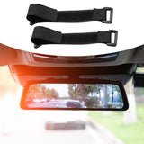 Maxbell Car Rearview Mirror Fixed Strap Strap Tidying Fixed Belt 1 Pair for Auto