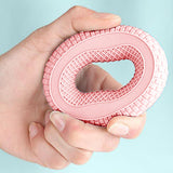 Maxbell Silicone Hand Grip Strengthener Workout Equipment for Musician Rock Climbing Pink 30 to 40LB