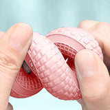 Maxbell Silicone Hand Grip Strengthener Workout Equipment for Musician Rock Climbing Pink 30 to 40LB