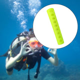 Maxbell Scuba Diving Hose Protector 3.7inch Long Accessory Durable Easily Install Yellow