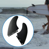 Maxbell 2x Surfboard Fin Quick Release Detachable Durable for Surfboard Longboard