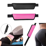 Maxbell Hip Thrust Belt for Dumbbells for Glute Bridge Butts Workout Hip Thrusts Black