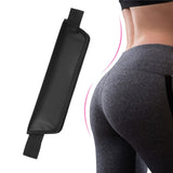 Maxbell Hip Thrust Belt for Dumbbells for Glute Bridge Butts Workout Hip Thrusts Black