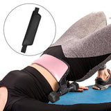 Maxbell Hip Thrust Belt for Dumbbells for Glute Bridge Butts Workout Hip Thrusts Black