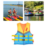 Maxbell Life Jacket Buoyancy Aid Life Vest for Water Sport Wakeboarding Skiing Blue