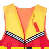 Maxbell Life Jacket Buoyancy Aid Life Vest for Water Sport Wakeboarding Skiing Orange