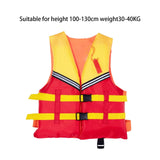 Maxbell Life Jacket Buoyancy Aid Life Vest for Water Sport Wakeboarding Skiing Orange