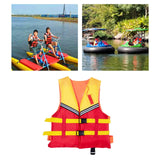 Maxbell Life Jacket Buoyancy Aid Life Vest for Water Sport Wakeboarding Skiing Orange