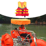 Maxbell Life Jacket Buoyancy Aid Life Vest for Water Sport Wakeboarding Skiing Orange