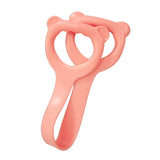 Maxbell Resistance Band Rally Strap Exercise Exerciser Foot Leg Stretching Yoga Pink