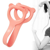 Maxbell Resistance Band Rally Strap Exercise Exerciser Foot Leg Stretching Yoga Pink