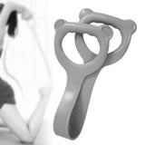 Maxbell Resistance Band Rally Strap Exercise Exerciser Foot Leg Stretching Yoga Gray