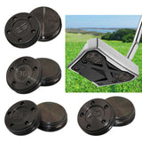 Maxbell 2Pcs Golf Custom Putter Weights Sturdy Accessories Black 25g