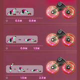 Maxbell Ab Roller Wheel Automatic Return Abdominal Core Strength Training Ab Machine Blue