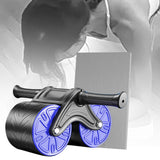 Maxbell Ab Roller Wheel Automatic Return Abdominal Core Strength Training Ab Machine Blue